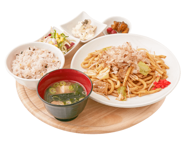 焼うどんランチ